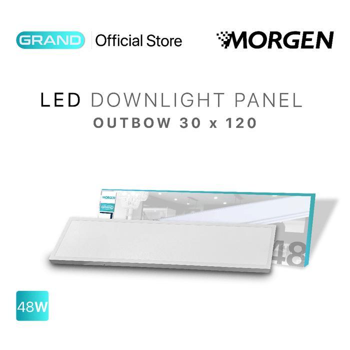Downlight Panel Outbow LED Morgen 30 x 120 Putih 6500K 48watt Panel Outbow 30x120cm