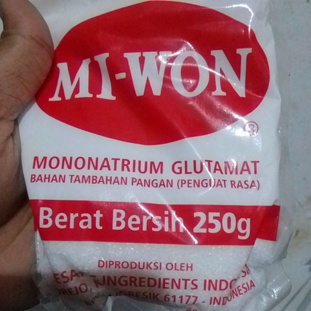 

Miwon MSG 250gr miwon 250 gr