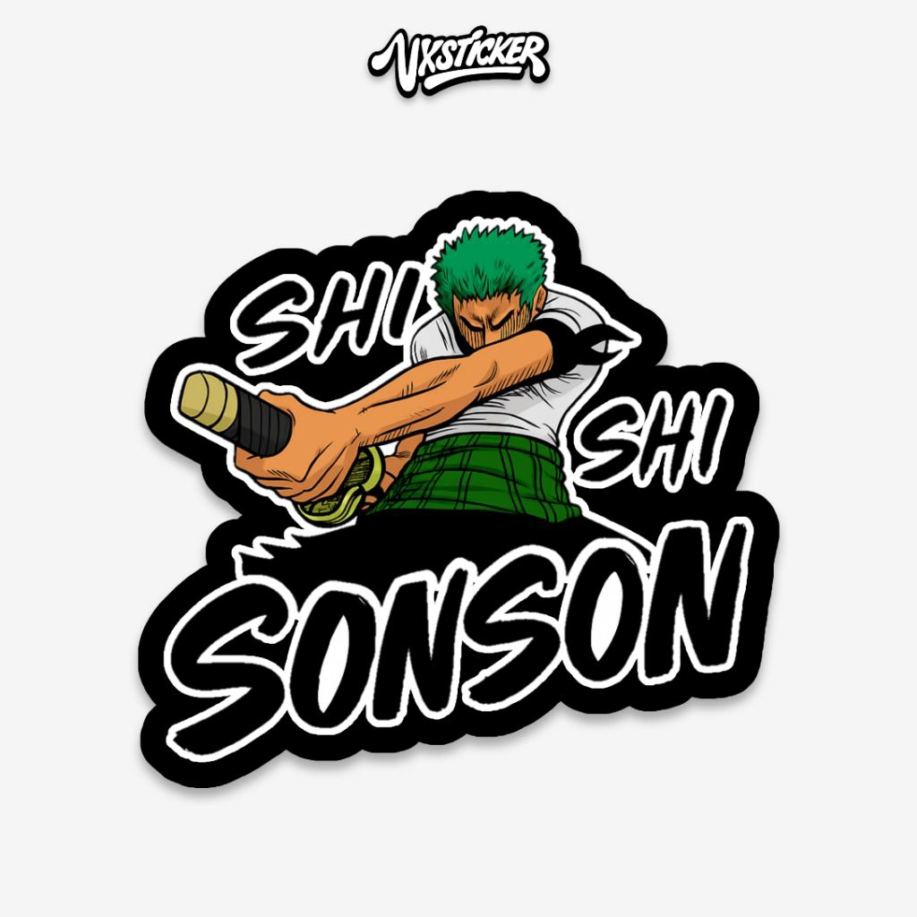 Stiker/Sticker One Piece - Zoro #05 VXSTICKER