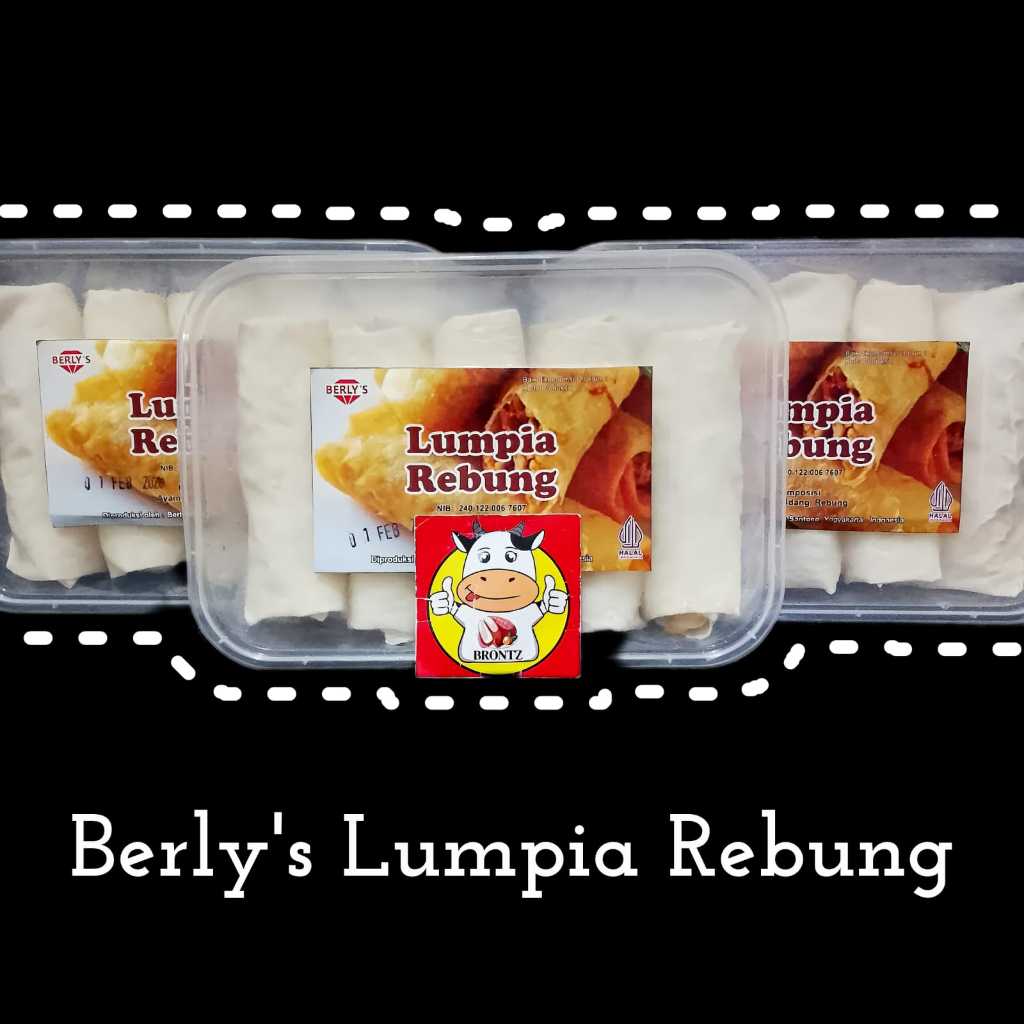 

BERLY'S LUMPIA REBUNG ISI 5PCS-FROZEN FOOD-BRONTZ JOGJA