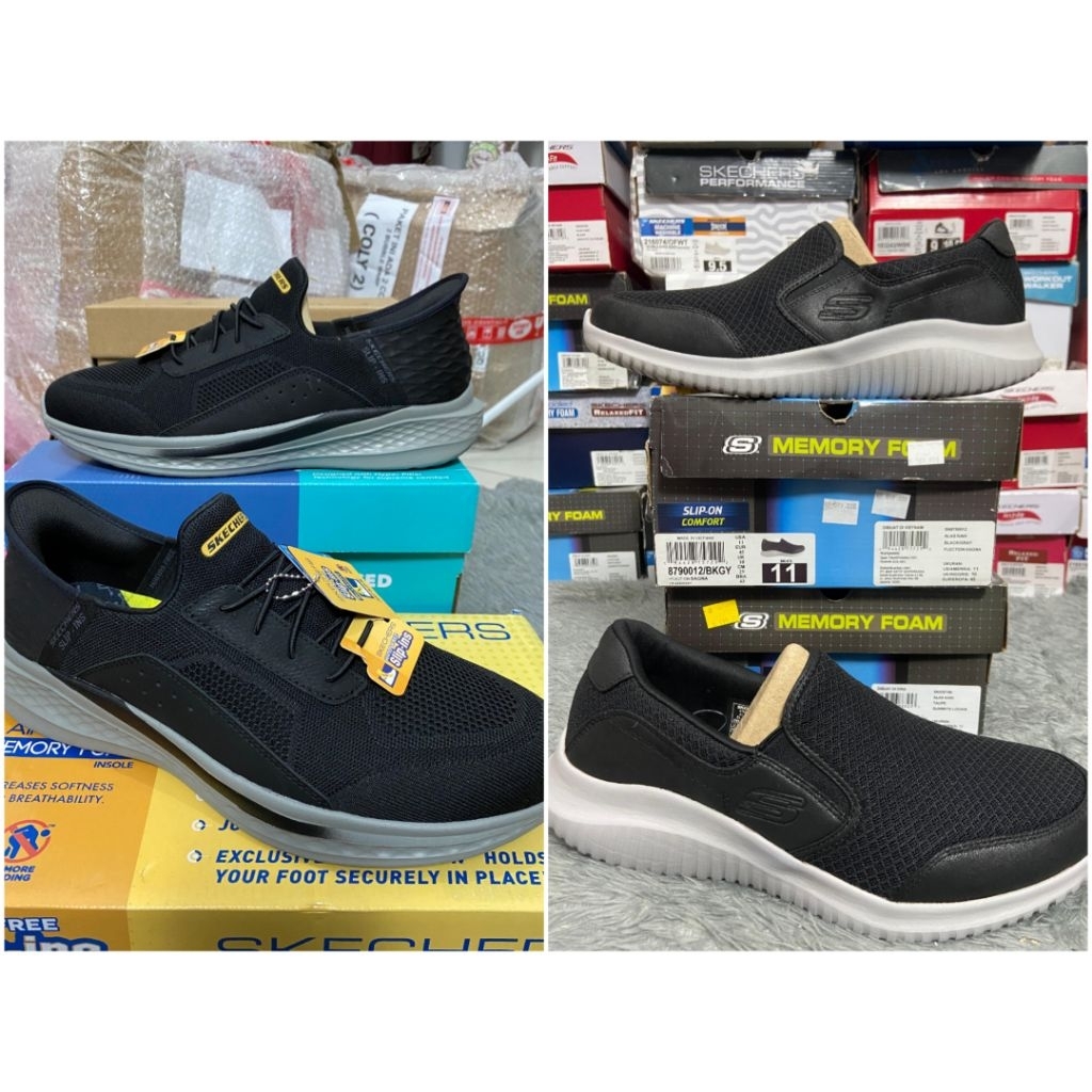 SEPATU SKECHERS SLIP-INS/ON MEN