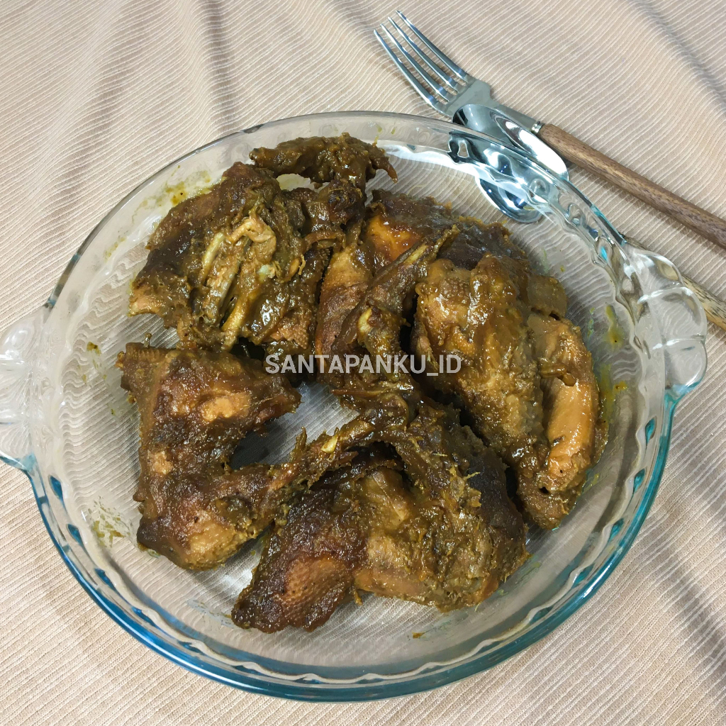 

Ayam Pejantan Ungkep Bumbu Kalasan / Ayam Kalasan Ungkep