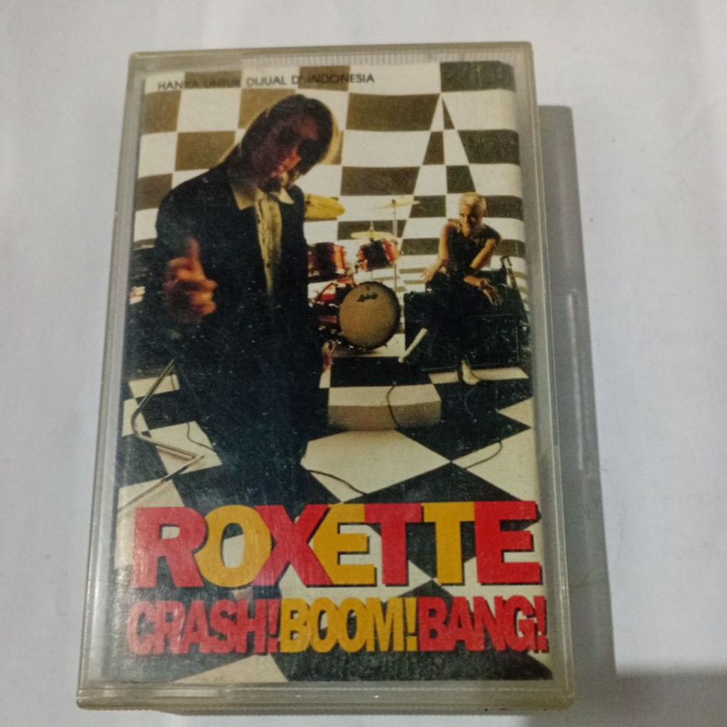kaset pita Roxette. album Crash Boom Bang. genre pop rock