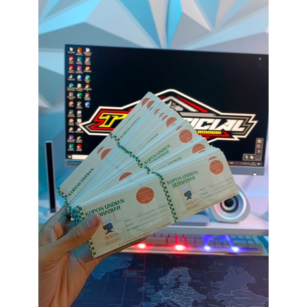 

CETAK KUPON FILE YANG SIAP CETAK