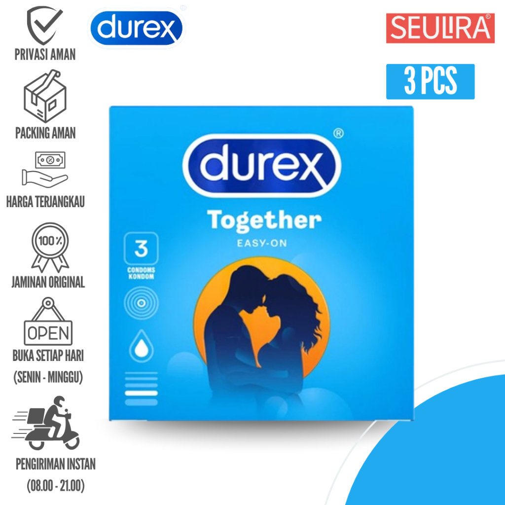 Durex Kondom Together – 3 Pcs