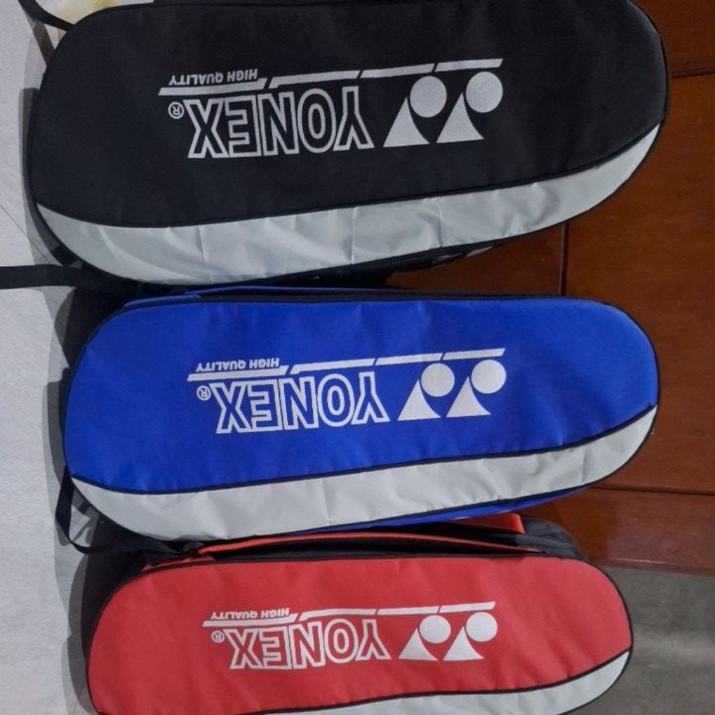 Tas raket 3 seleting murah  (3R)