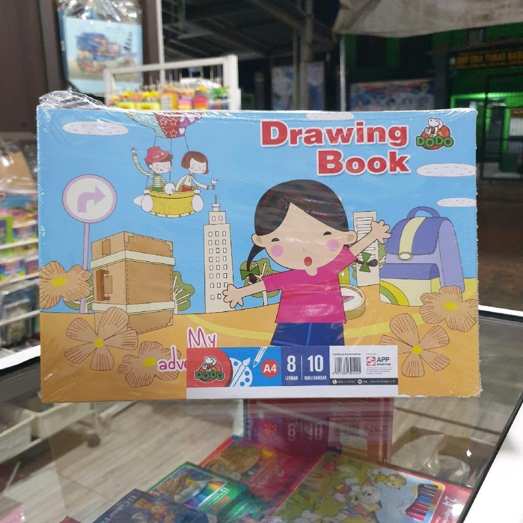 

1 pcs Buku Gambar Drawing A4 Dodo Merk Motif Campur