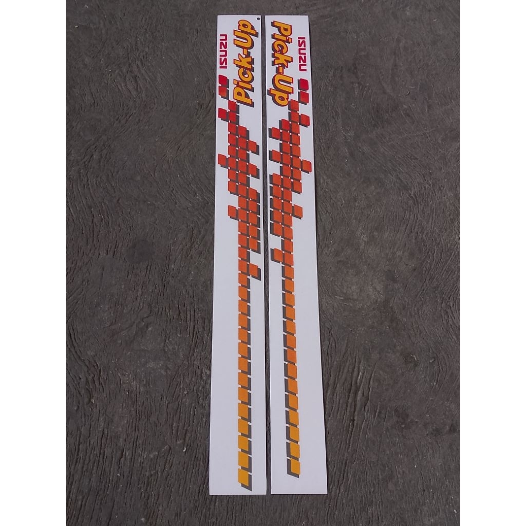 stiker body isuzu panther pick up / stiker mobil panther pick up / stiker panther pick up isuzu pick