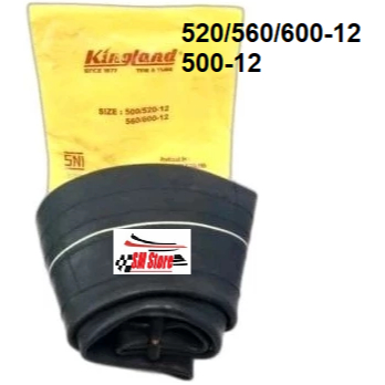 KINGLAND 500-12 Ban Dalam Ban Dalem Mobil 520/560/600-12 Velg Ring 12 / Ban Dalam Mobil Ring 12 radi