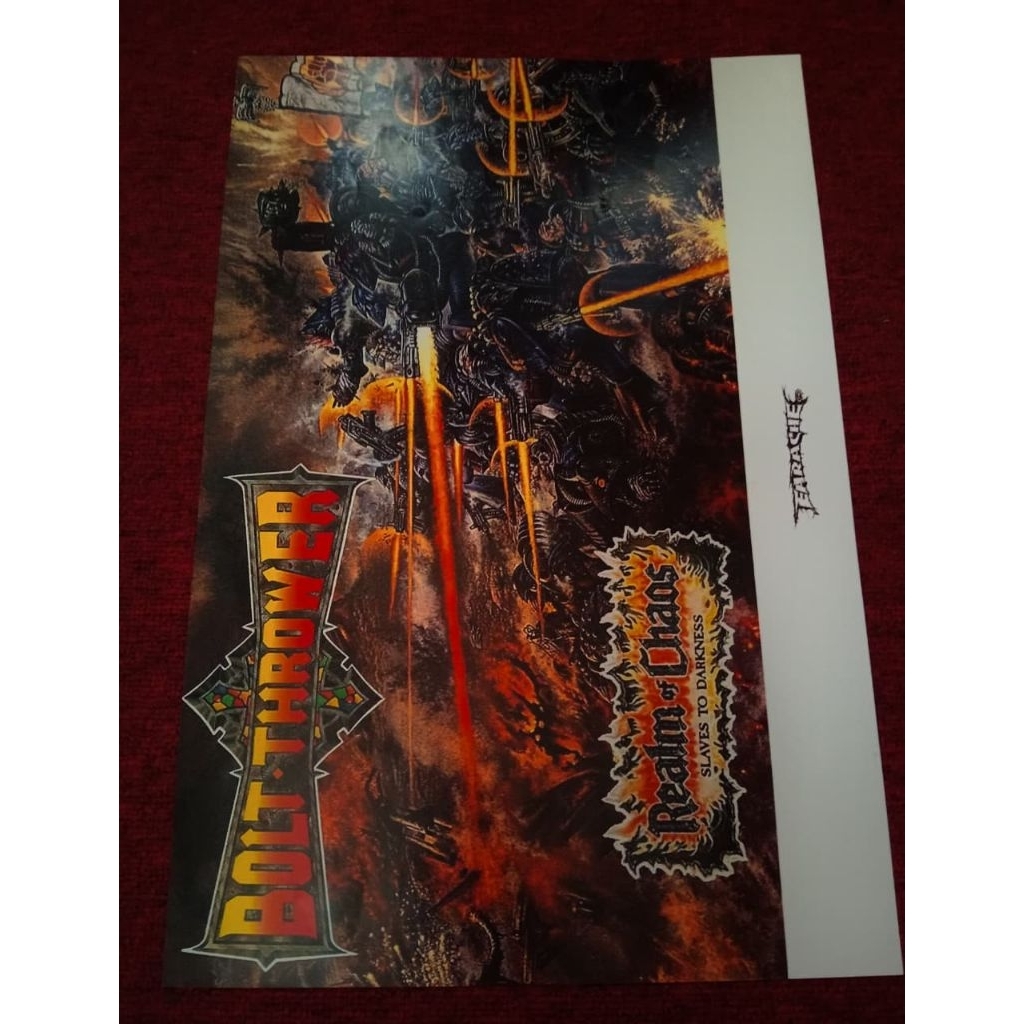 Bolt Thrower | Bolt Thrower Realm of Chaos | Poster Band | Poster Metal