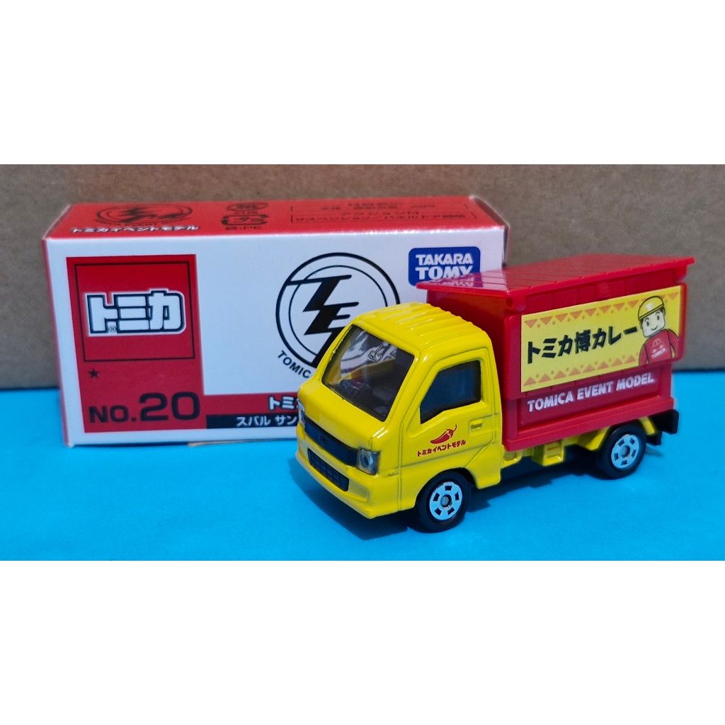 Tomica Event Model Takara Tomy 20 Subaru Sambar Tomica Expo Curry Mobile Food Stall