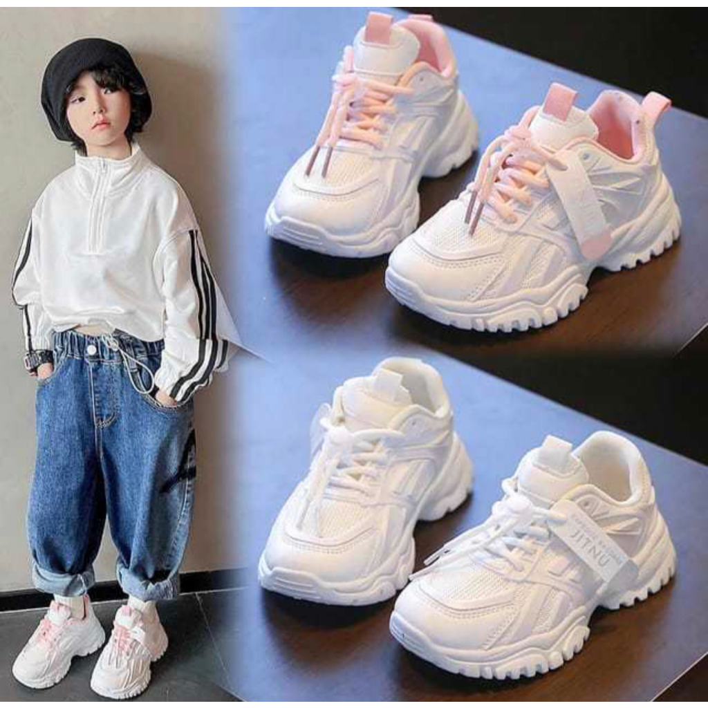 love kids - Sepatu Sneakers Anak JINTU Kecil Press Perempuan dan laki laki / Sepatu Anak