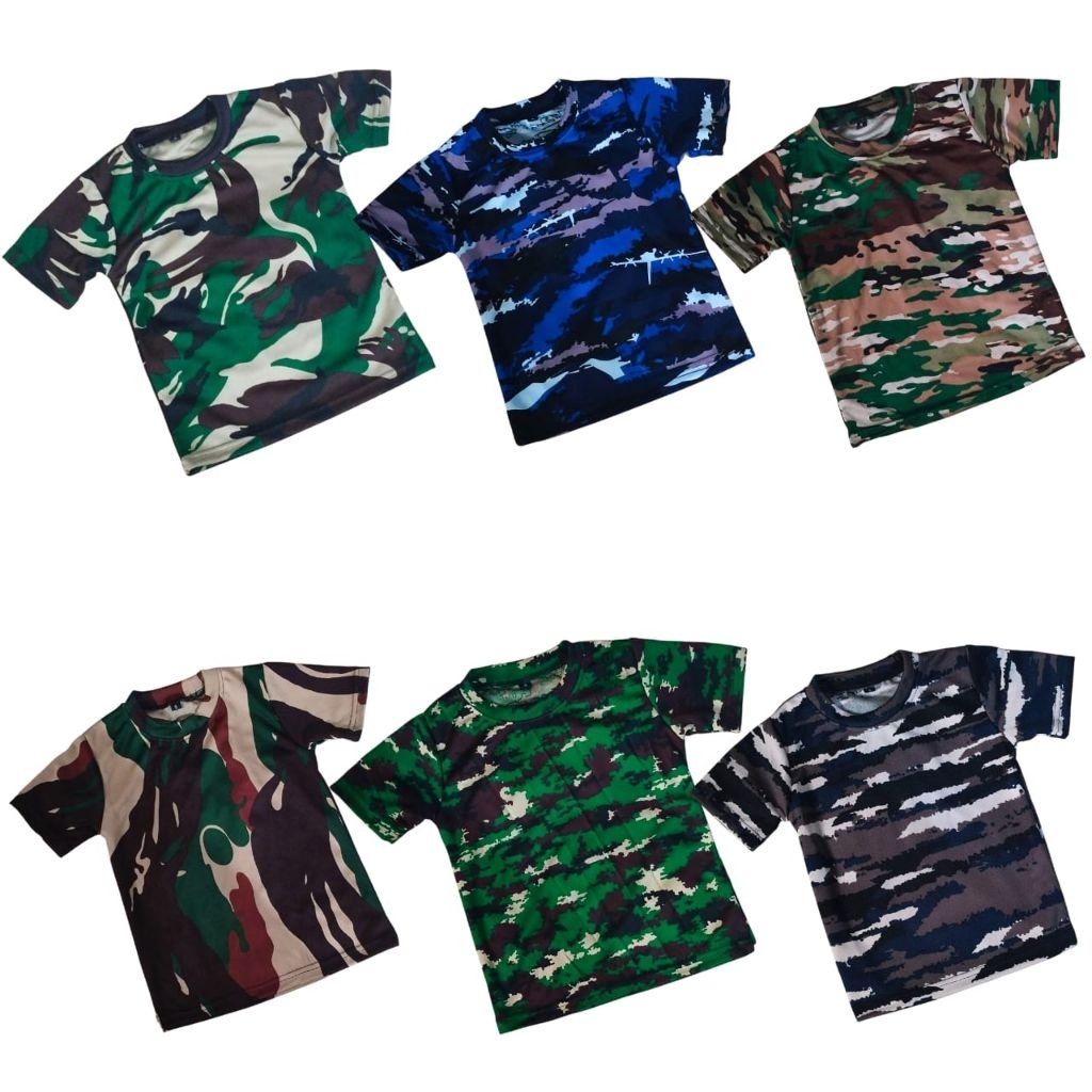 KAOS LORENG ANAK ATASAN|KAOS JERSEY DRYFIT ANAK|KAOS ANAK TENTARA