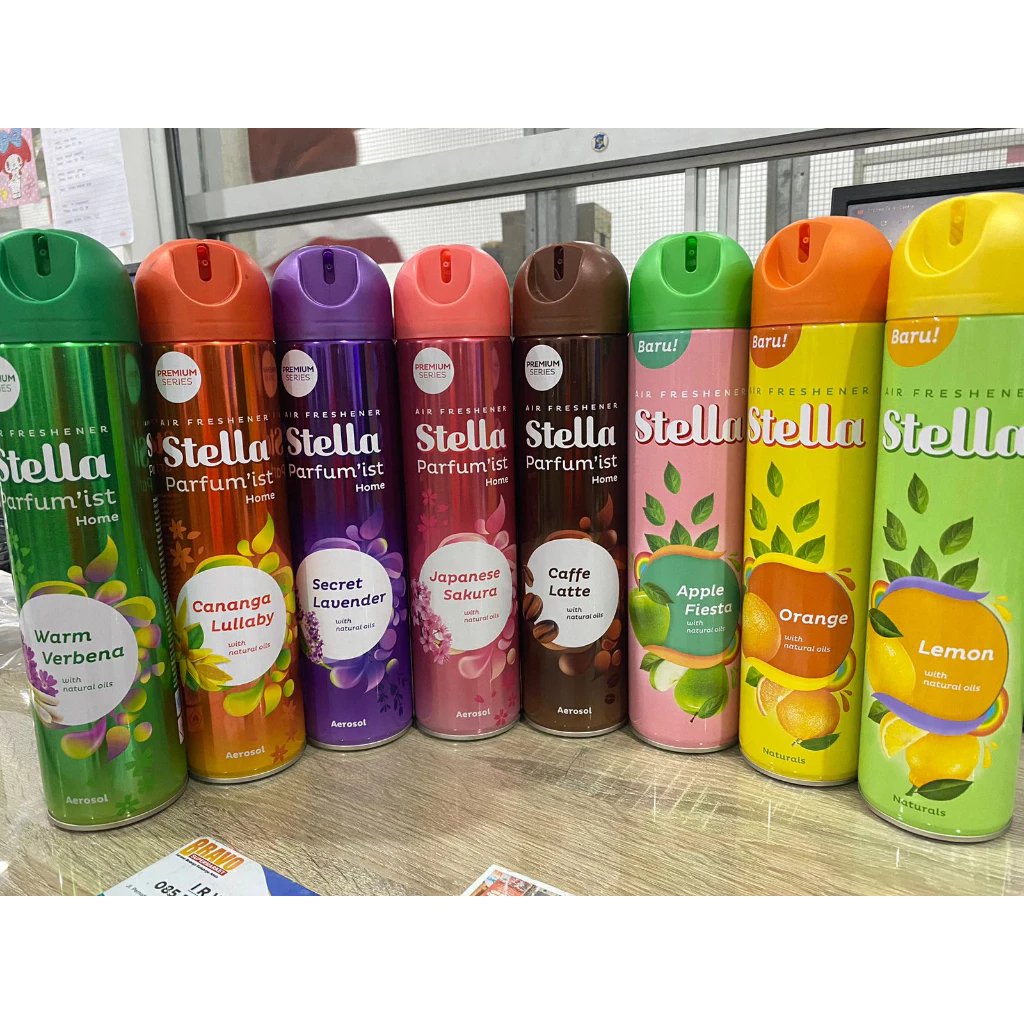 Stella Aerosol Pengharum Ruangan 350Ml / Stella Pengharum Ruangan