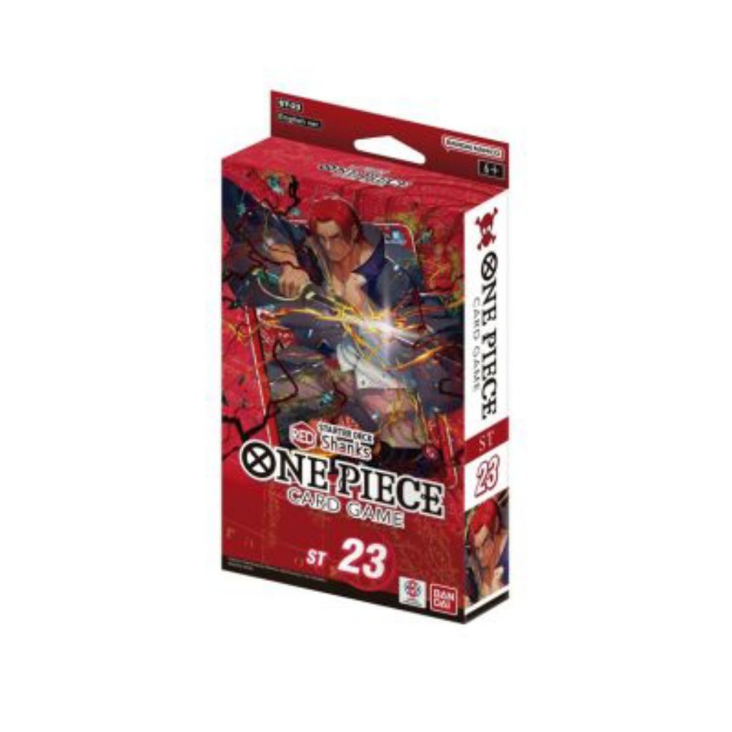 One piece card game starter deck red shank tgc original