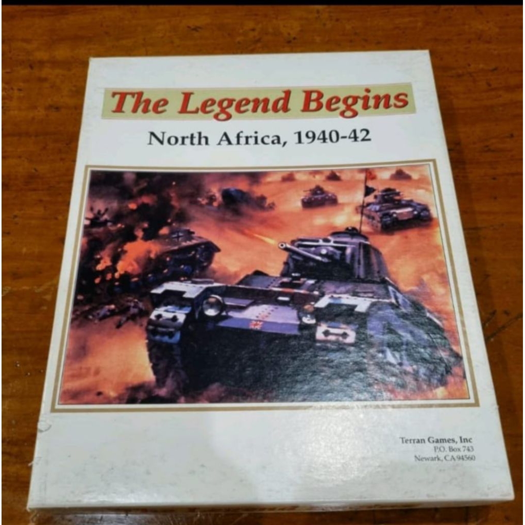 The Legend Begins Board Game (Preloved)