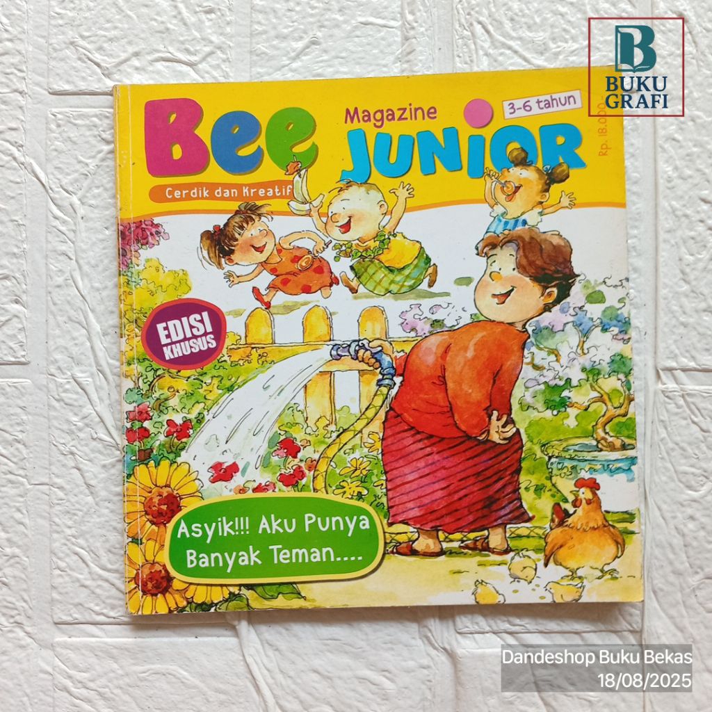 Bee Magazine Junior "Asyik Aku Punya Banyak Teman..." edisi khusus