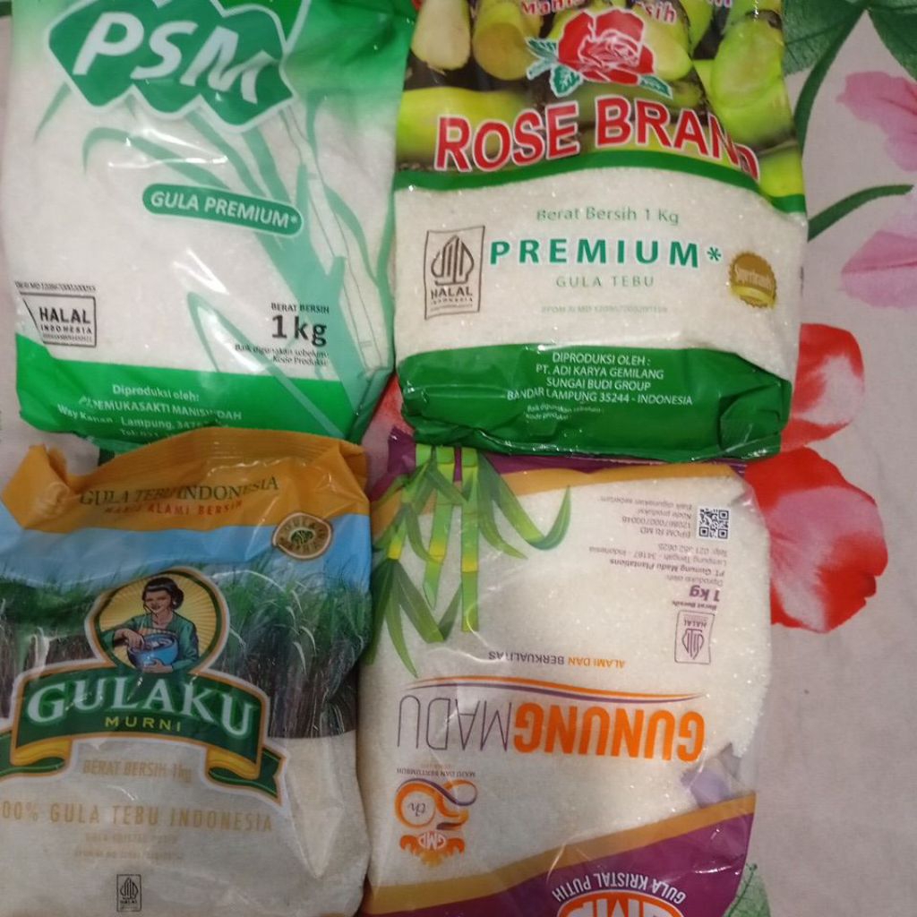 

Gula 1 kg (Kemasan Random)