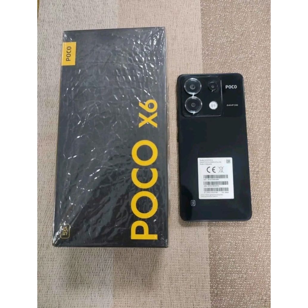 poco x6 5g ram 12/ 256 like new belum lama pake pemakaian pribadi ..