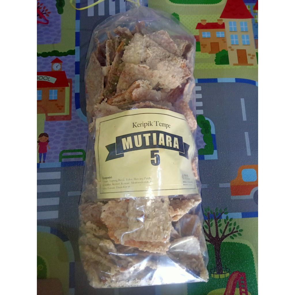 

kripik tempe/tempe/kripik/cemilan)sneck/muran