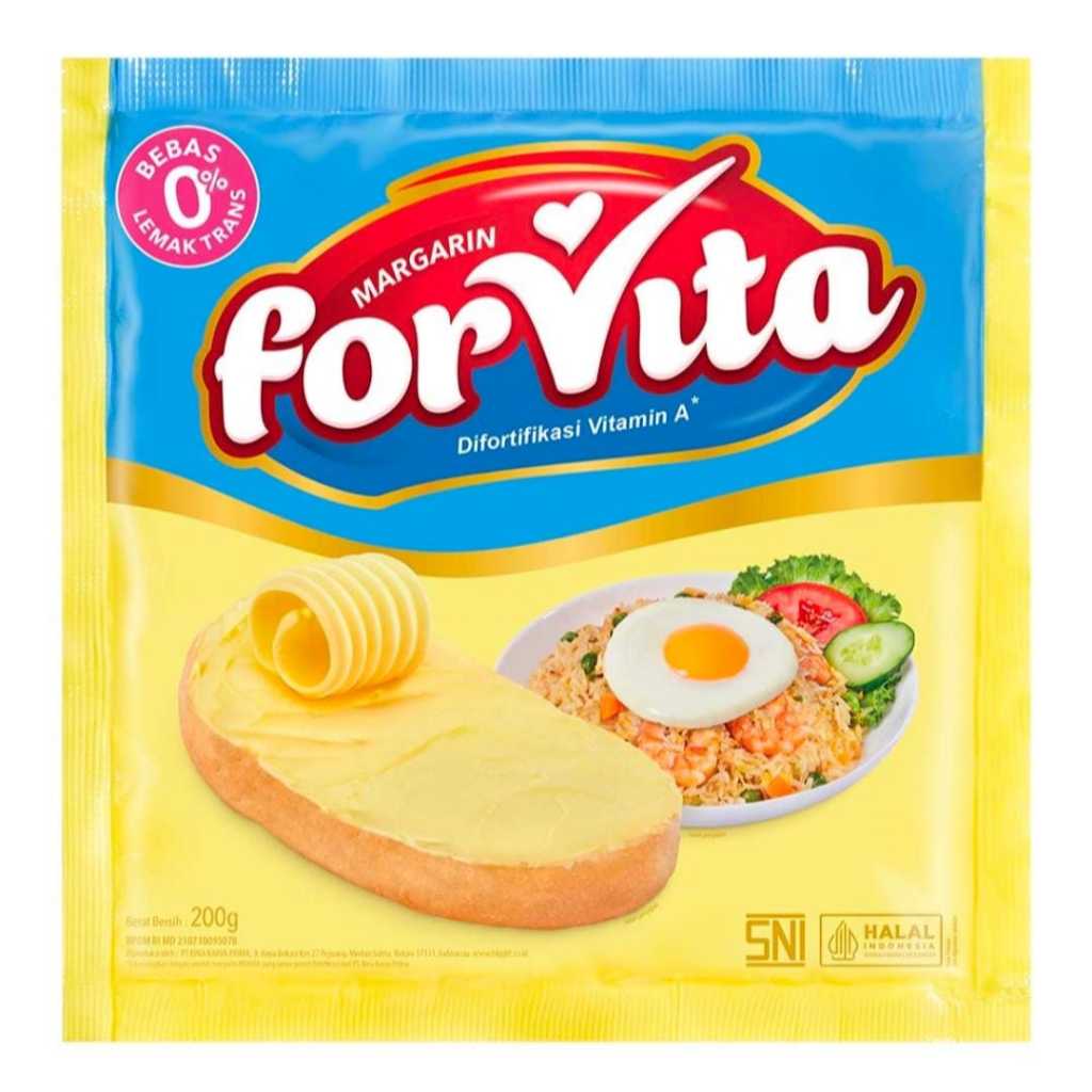 

forVita - Margarine Serbaguna - 0% Lemak Trans - 200g
