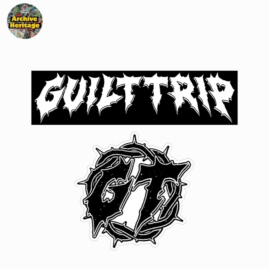 

sticker Guilt Trip band uk hardcore punk metal beatdown stiker