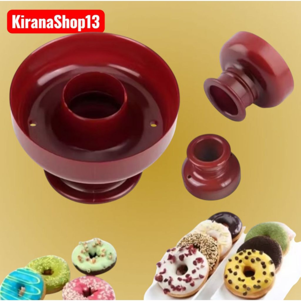 Cetakan Donat Jco Mini Plastik 1pcs Berkualitas Dan Anti Lengket