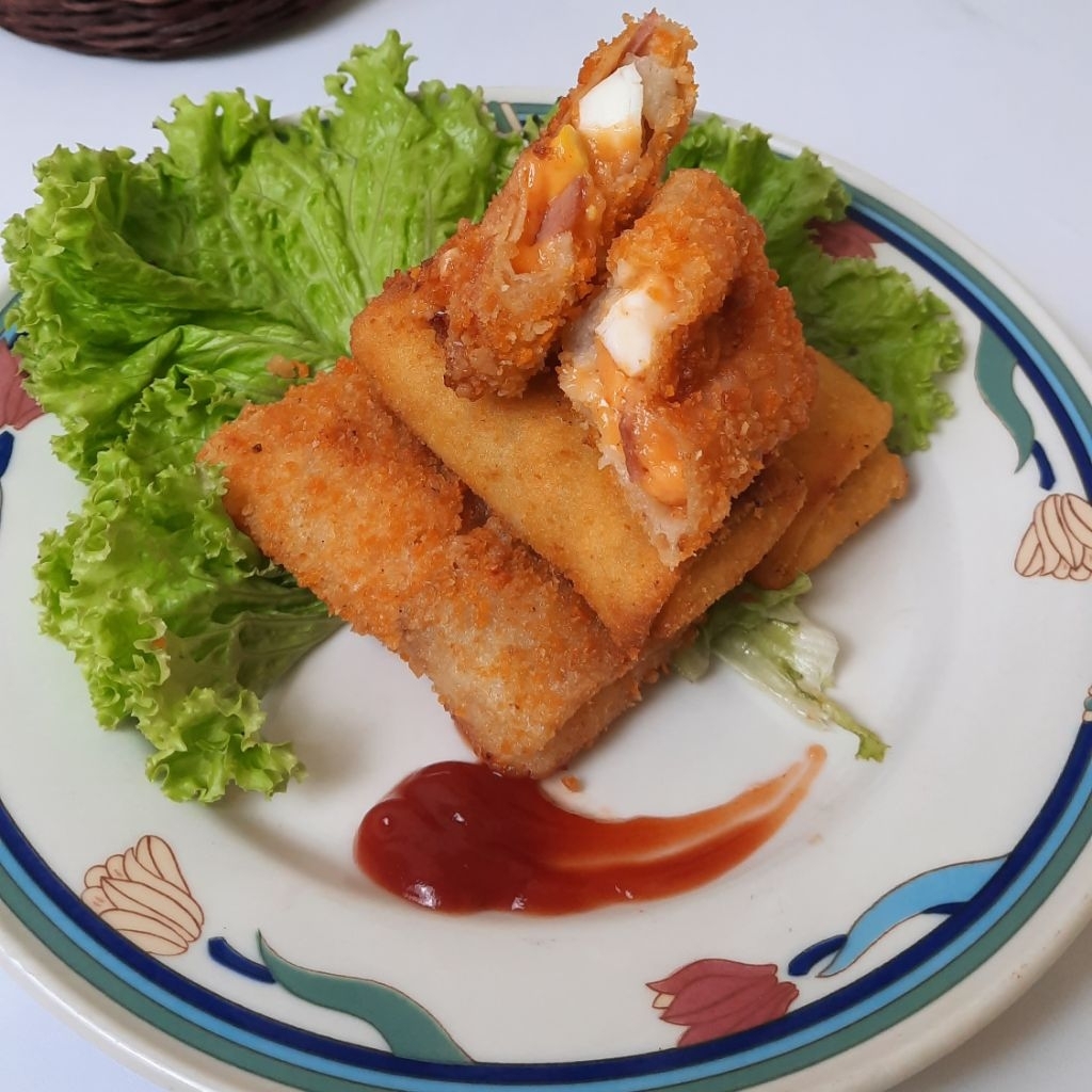 

Risoles Smoke Beef Mayo | Frozen Food | 1 pack isi 5pcs