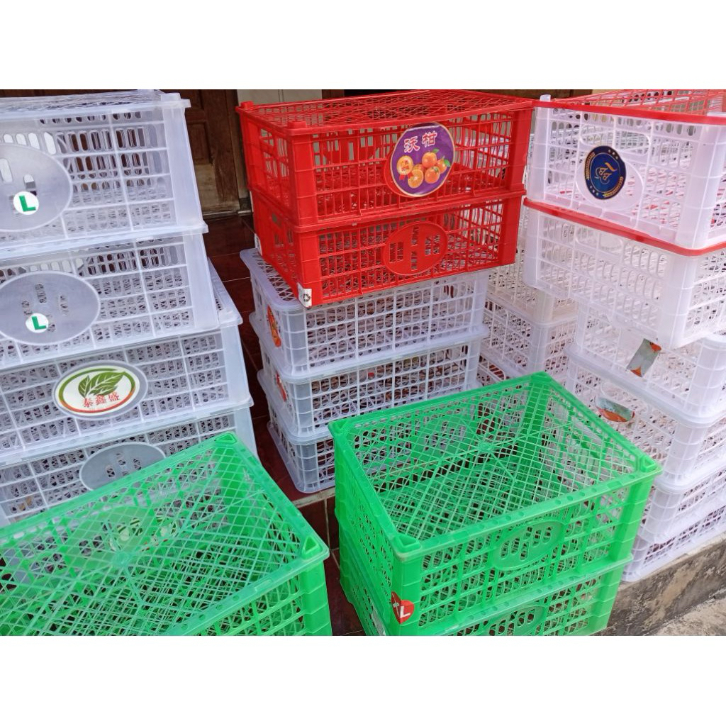 keranjang buah jeruk serbaguna (warna random) bekas rak organizer buah serbaguna keranjang kranjang 