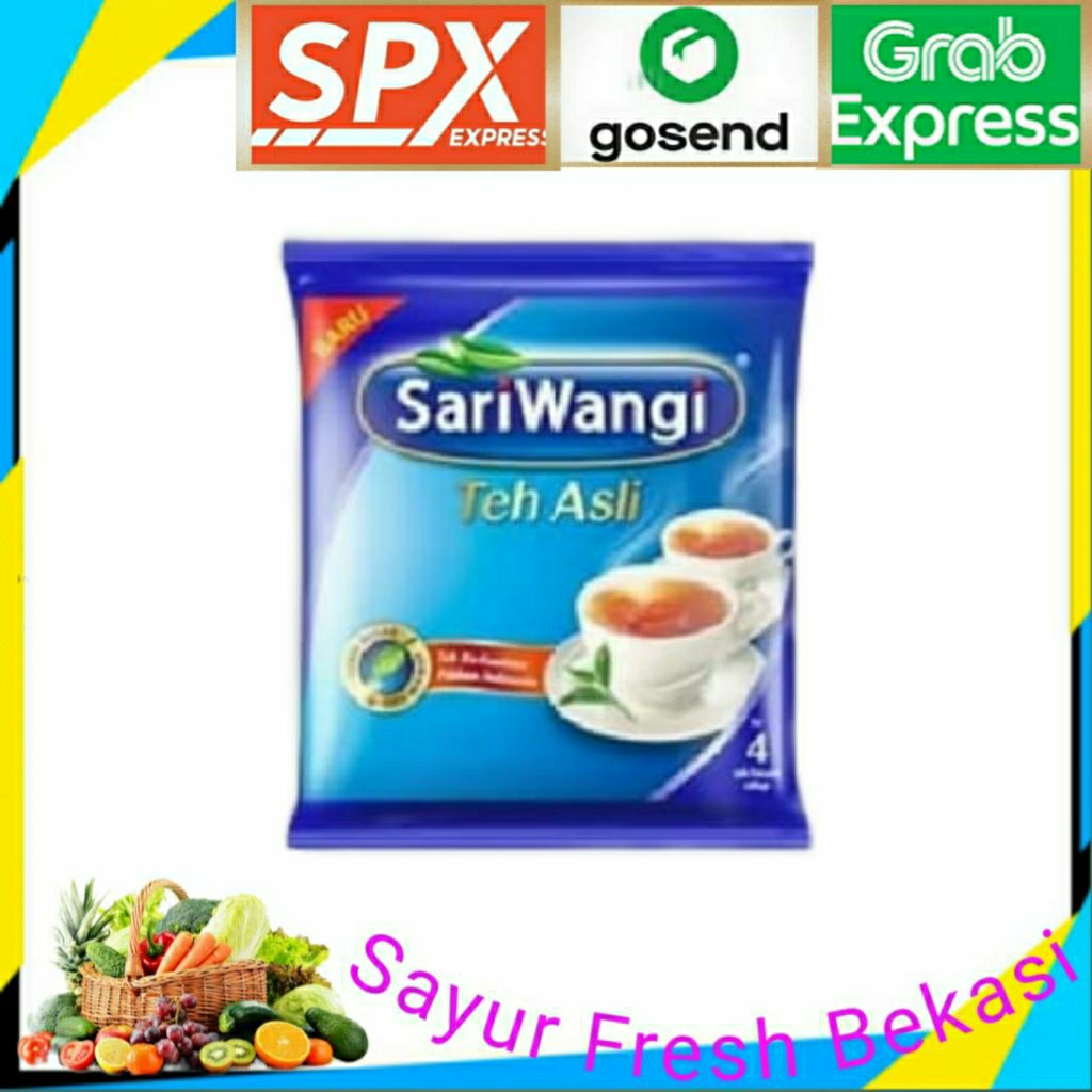 

Teh Sariwangi 1 Sachet (isi 4).