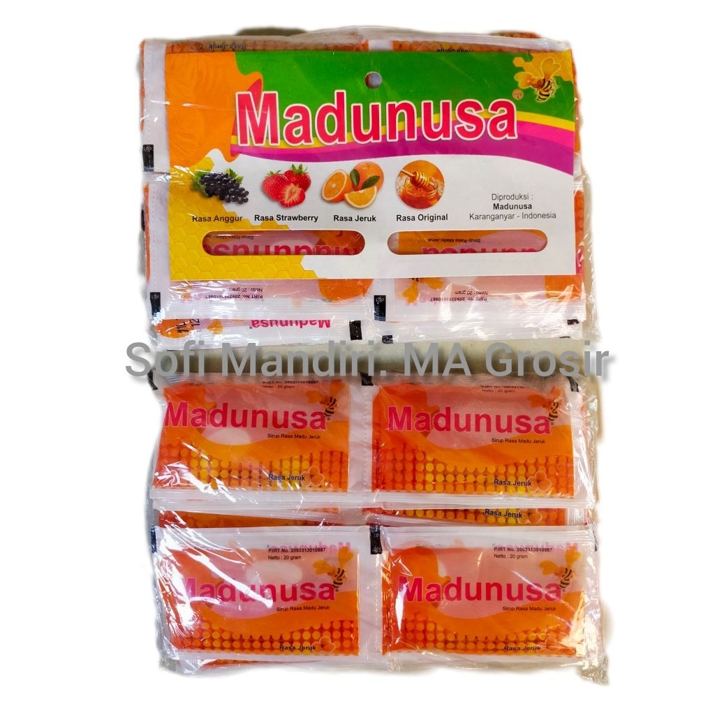 

Madu Nusa Renteng 1 pack Isi 20 Sachet