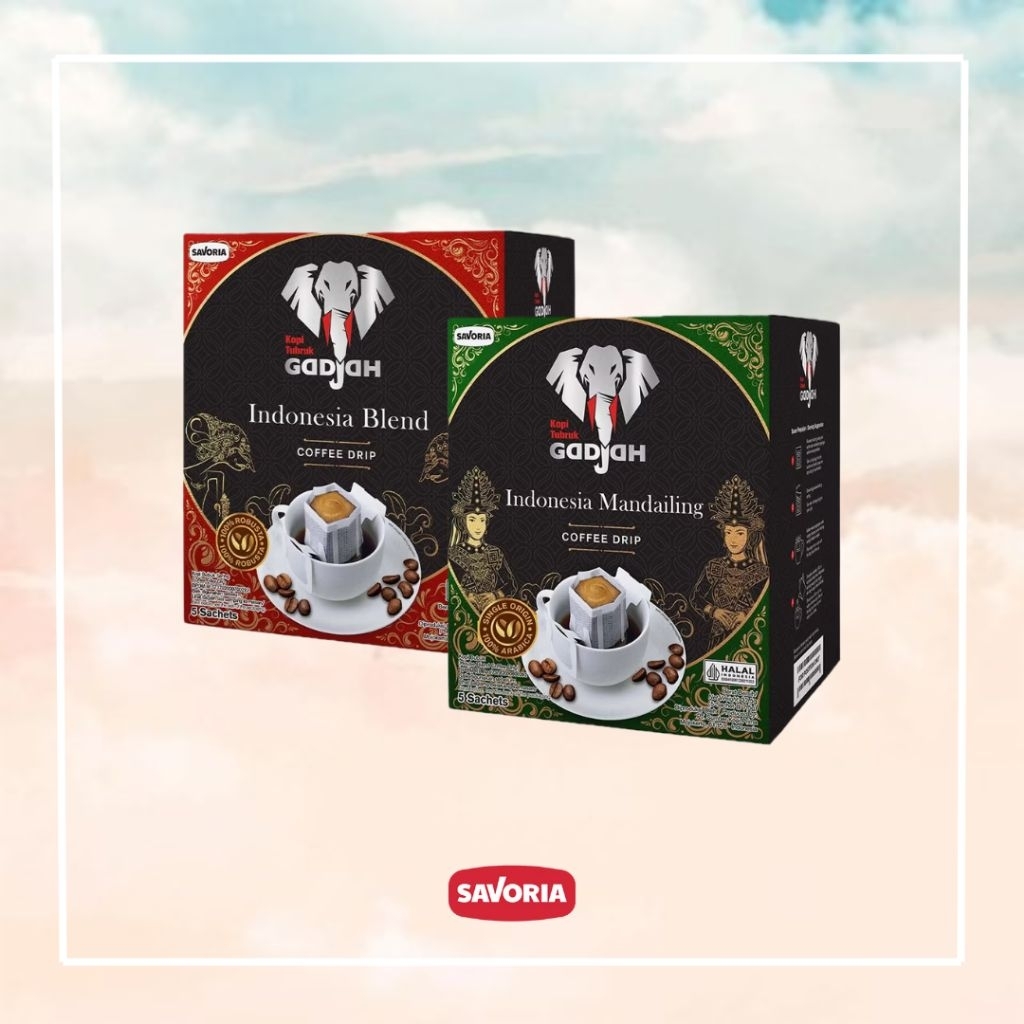 

Kopi Tubuk GADJAH Coffee Drip Indonesia [sachet]