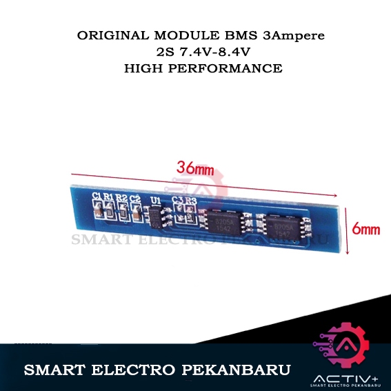 ORIGINAL BMS 2S 7.4V - 8.4V 3A MINI MODUL 3AMPERE Li-ion Lithium Battery Charger Lion 18650 MODULE C