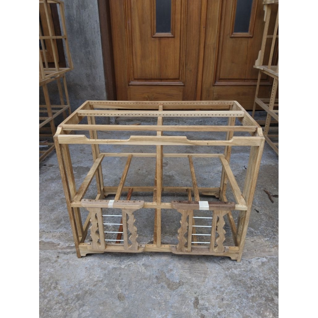 Dondang merpati 4 pintu / 2 pasang ( Sangkar Ambrukan/Rakitan/tanpa Fiber )