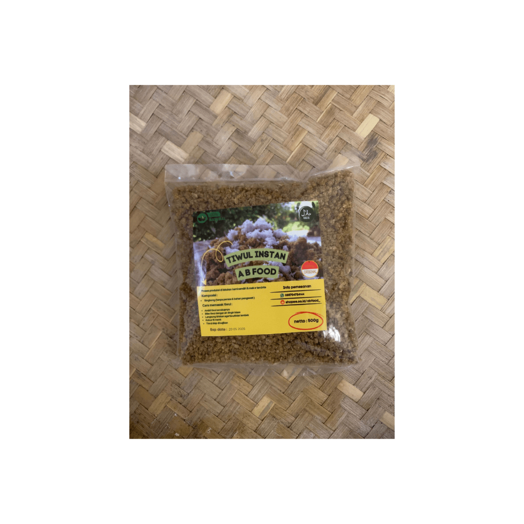 

Tiwul Instan Original Sego Ndeso Thiwul Kering Gaplek Makanan Sehat Alami Pengganti Nasi