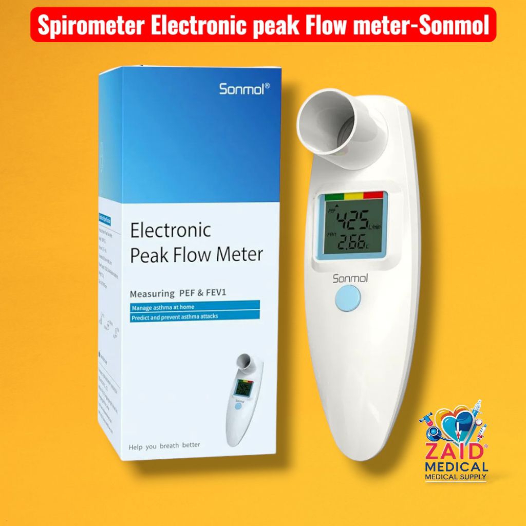 Spirometer Electronic Peak Flow Meter Sonmol/ Peak Flow Meter Digital