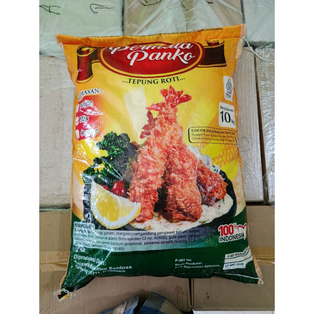 

Permato Panko Tepung Panir Kemasan 10kg