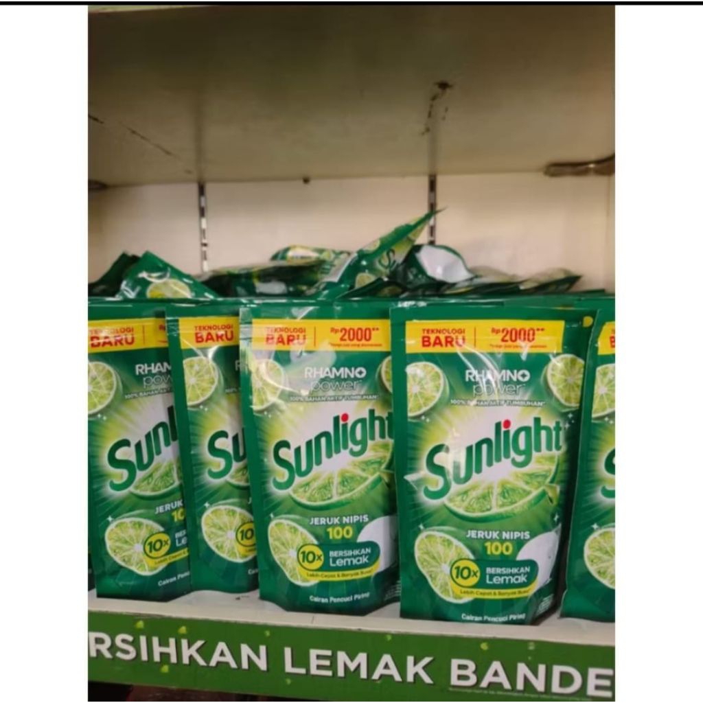 Sunlight sabun cuci piring kemasan 2000 ( 1 dus )