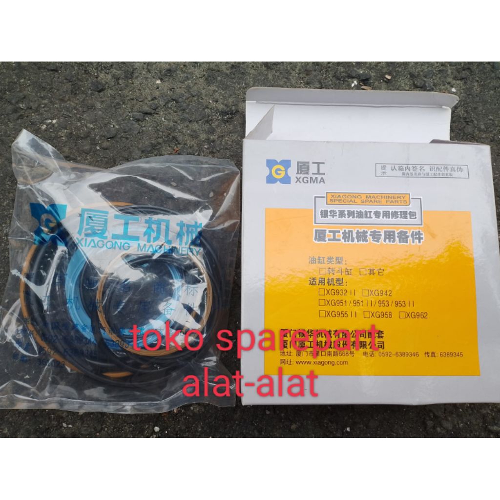 Seal Kit Bucket Loader XGMA XG932 H Sparepart XGMA