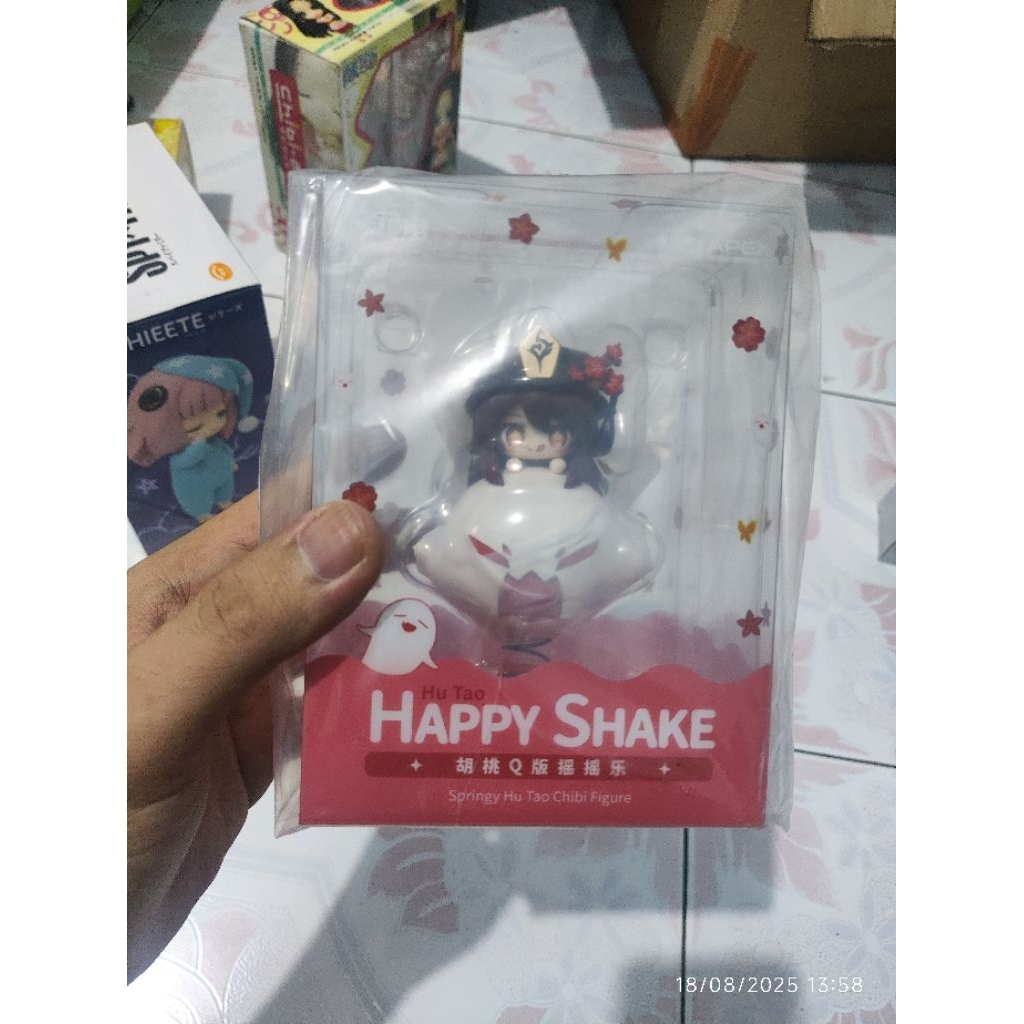 Hu Tao Happy Shake Genshin Impact Original Spring Toy figure