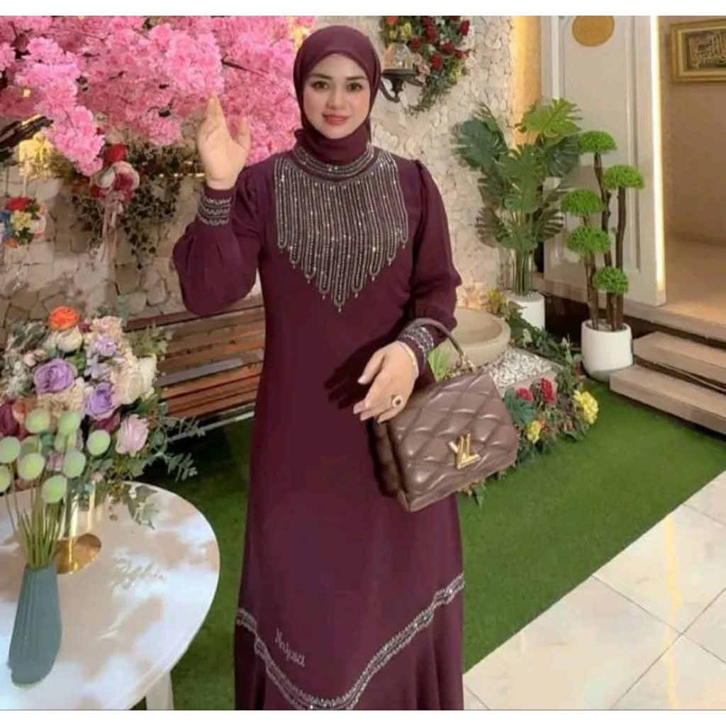 GAMIS NAZWA ABAYA BEST SELLER JAMEERA dan ZENERA DRESS ORY NAZWA