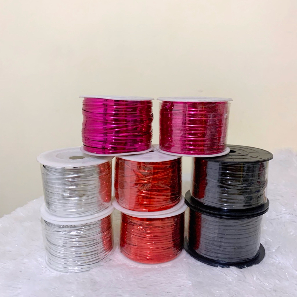 

PITA KAWAT WARNA 1 ROLL 100Y/ KAWAT SOUVENIR / KAWAT LILIT