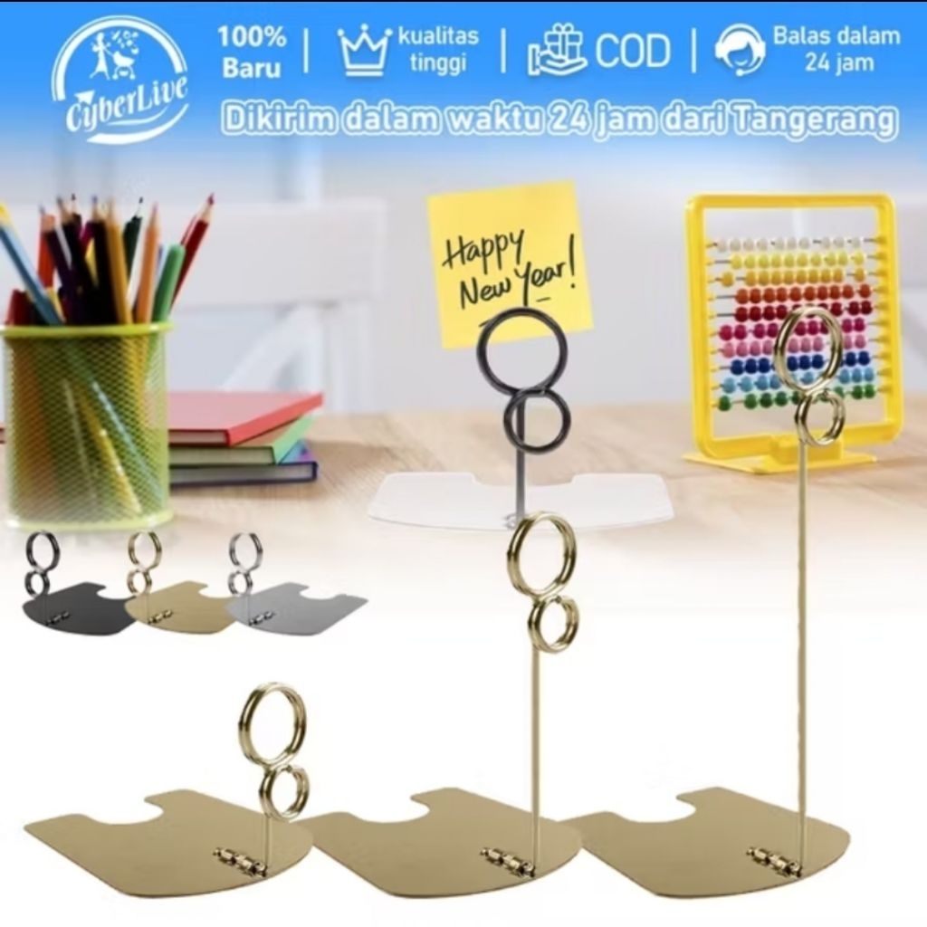 

Price Name Tag Standing Display Holder Table Menu Stand 5cm / 10cm / 15cm