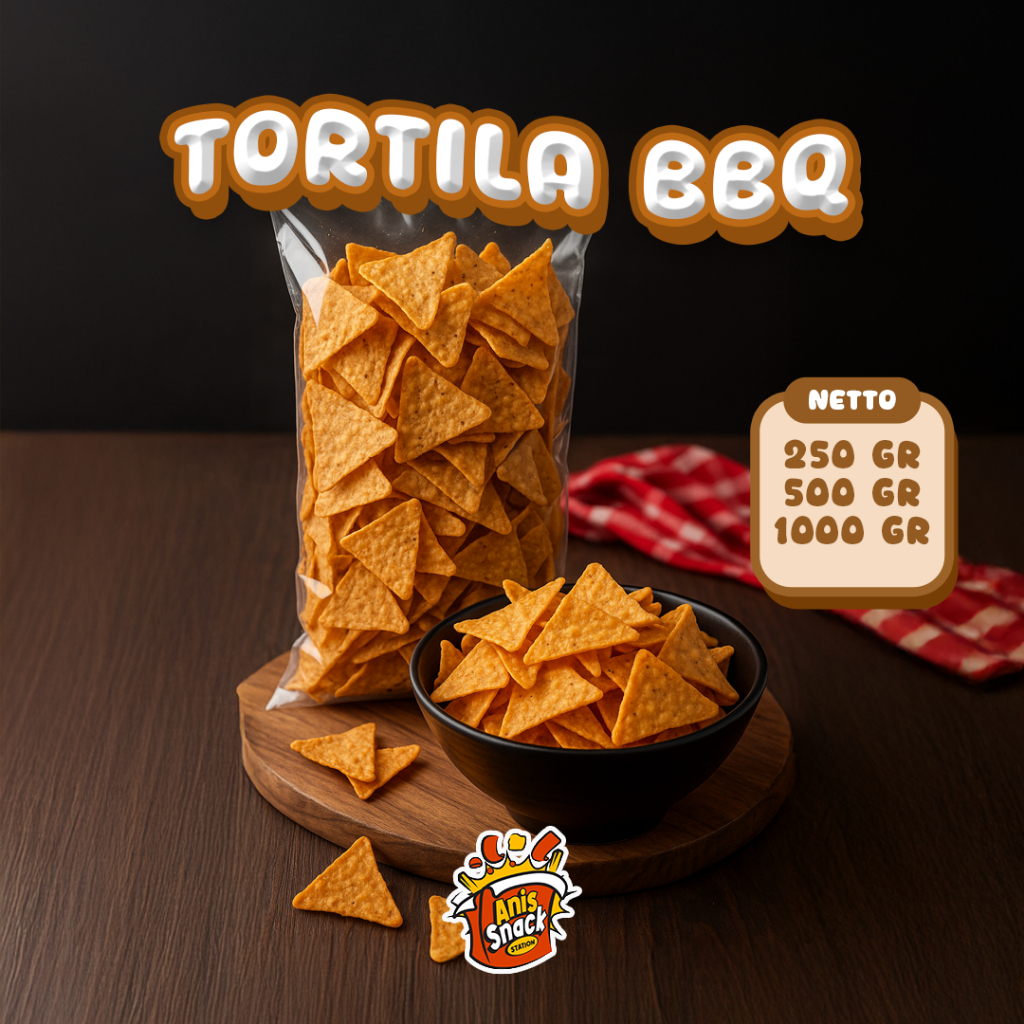 

Aneka Rasa Tortila / Tortila Pedas / Tortila Indomie Goreng / Tortila BBQ