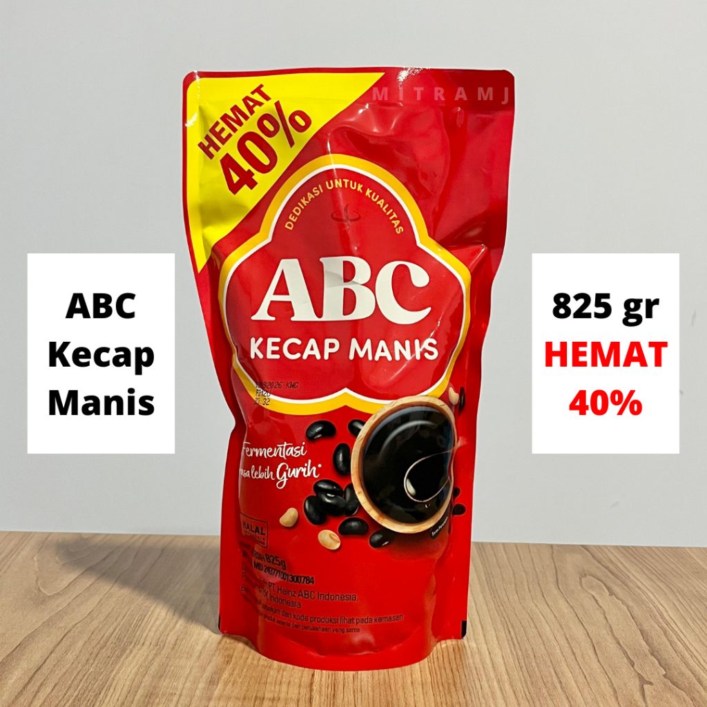 

[1 KARTON] ABC Kecap Manis (825 GR) ED 12/2026 - 12 PCS