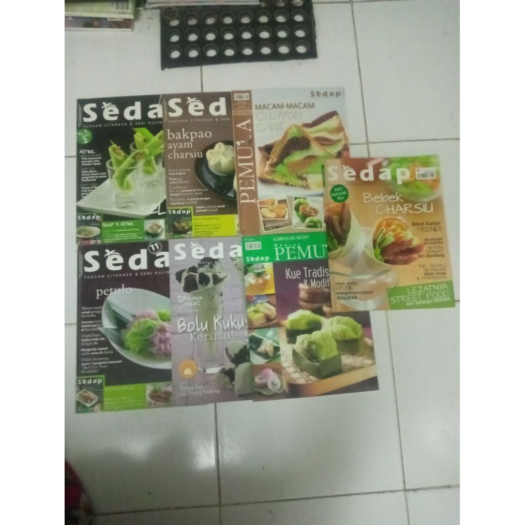 Majalah Sedap dan sedap pemula 15rb