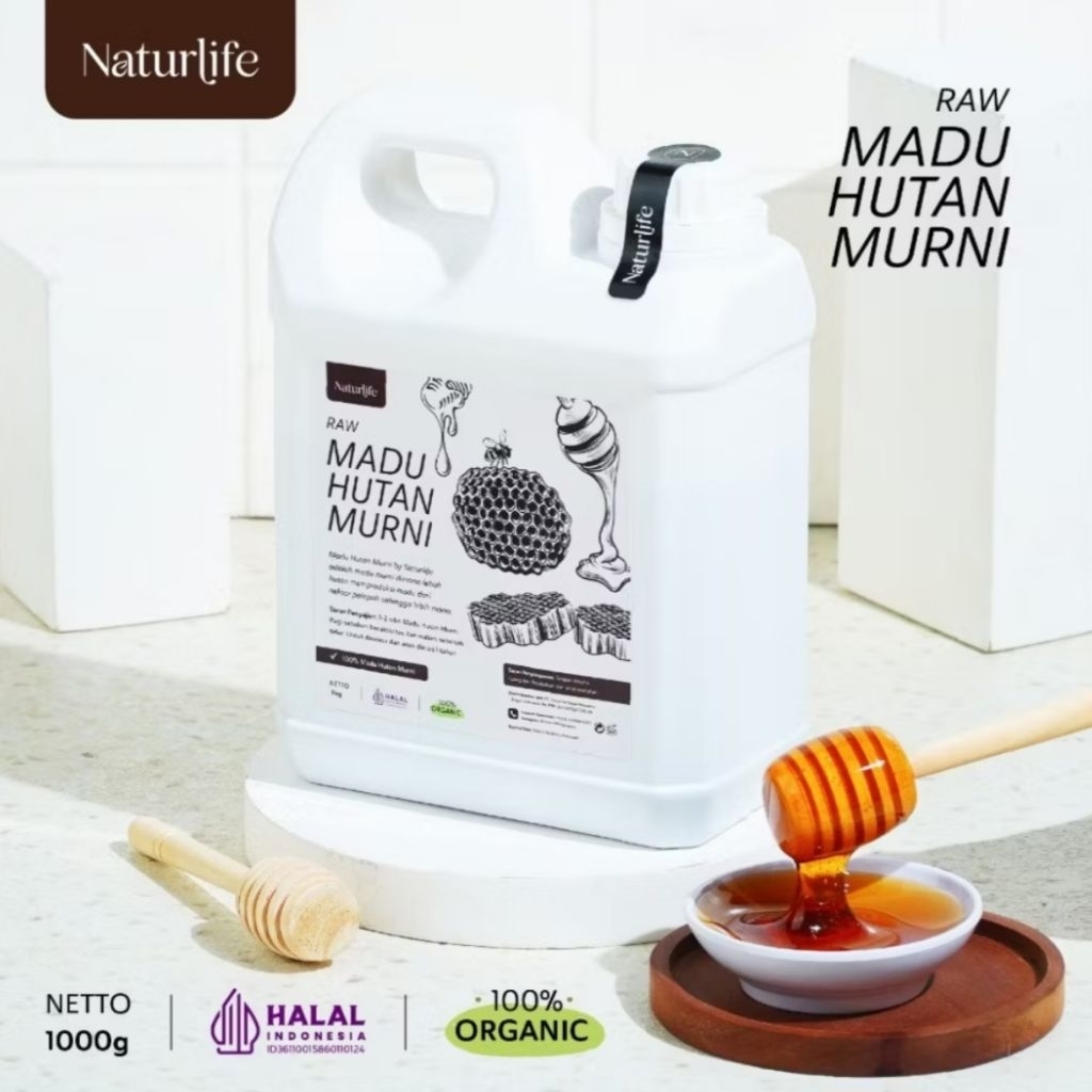 

Naturlife - Madu Murni Raw Asli 1kg