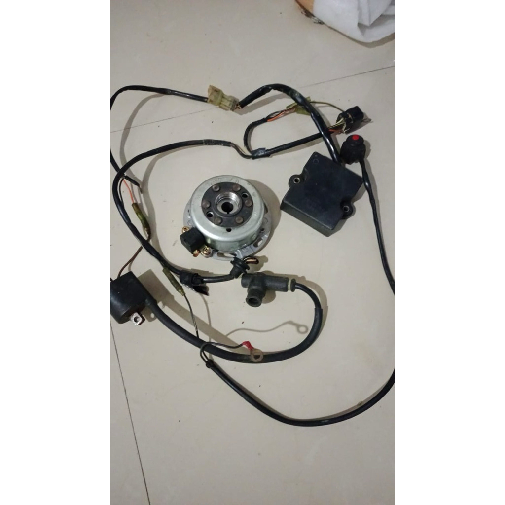 Pengapian set magnet kx85 original lepasan