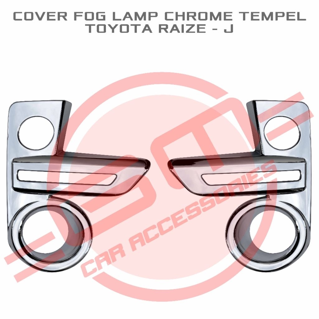 Cover Fog Lamp Chrome Toyota Raize