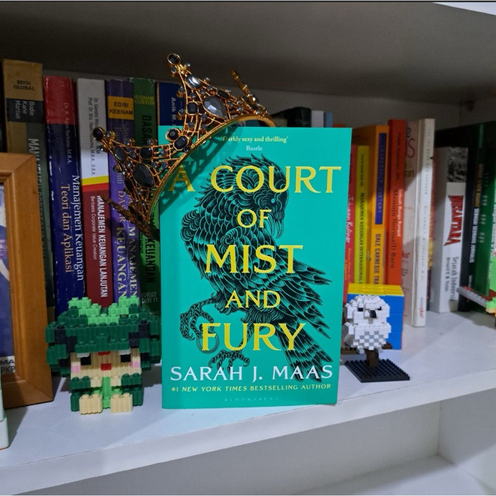 preloved english/import book, a court of mist and fury by sarah j maas